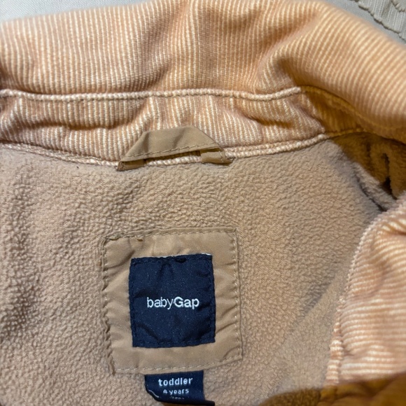 Baby gap quilted fleece lined puffer unisex size 4T - Picture 2 of 6